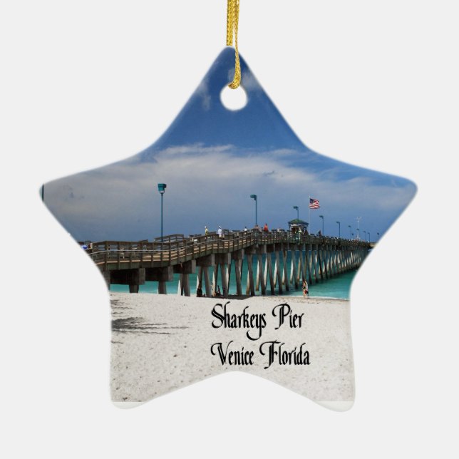 Florida Ceramic Ornament (Back)