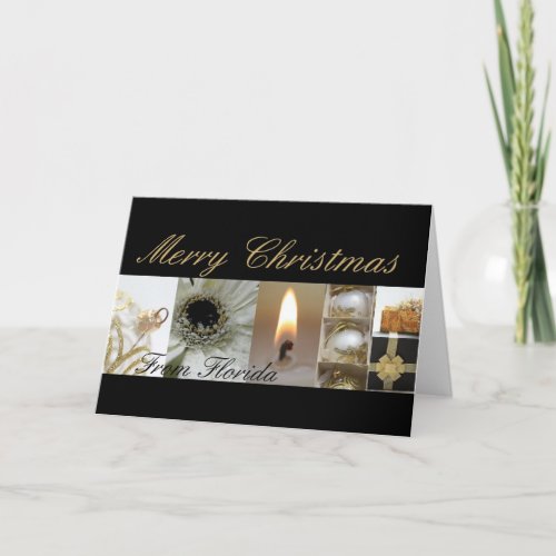 Florida   Christmas Card state specific Holiday Card