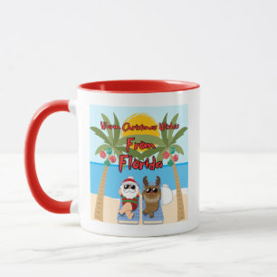 Florida Christmas Coffee Mug