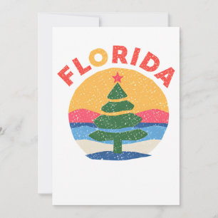 Florida christmas holiday card