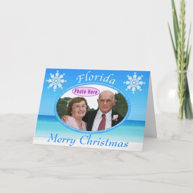 Florida Christmas Picture Cards (Front)
