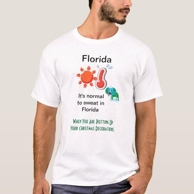 Florida Christmas T-Shirt (Front)