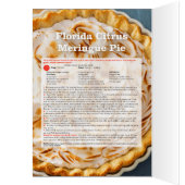Florida Citrus Meringue Pie Cards (Inside (Left))