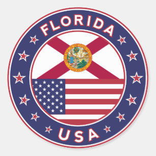 Florida Classic Round Sticker