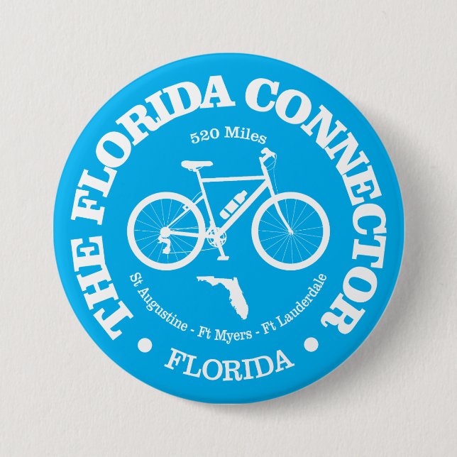 Florida Connector Trail (cycling) Button (Front)
