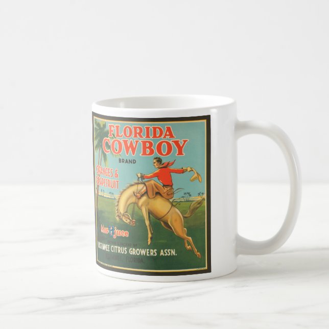 Florida Cowboy Coffee Mug (Right)