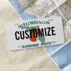 Florida Custom License Plate