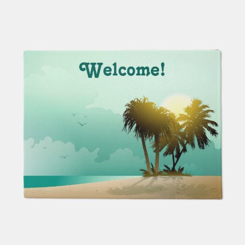 Florida _ Customizable Illustration Doormat