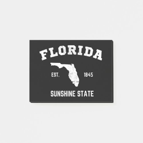 Florida Est 1845 Sunshine State Post_it Notes