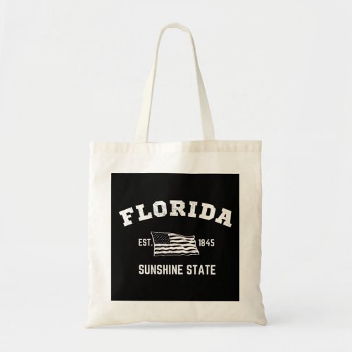 Florida  Est 1845 Sunshine State Tote Bag