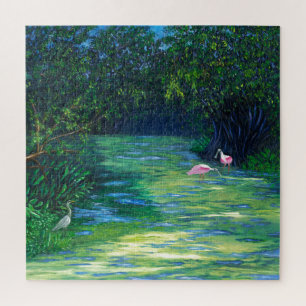 Florida Everglades Wildlife Refuge Jigsaw Puzzle
