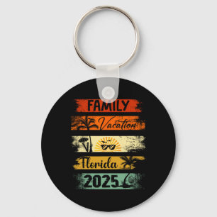 Florida Family Trip Matching Family Vacation Flori Keychain
