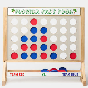 Florida Fast Four Game Team Red vs Team Blue