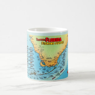 Florida Fishing Map Mug
