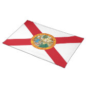 Florida Flag American MoJo Placemat (On Table)