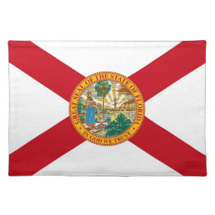 Florida Flag American MoJo Placemat