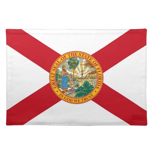 Florida Flag American MoJo Placemat (Front)