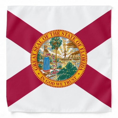 Florida flag bandana