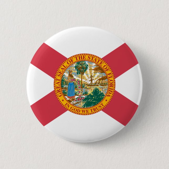Florida Flag Button (Front)