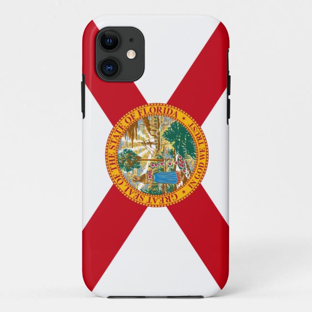 Florida Flag Case-Mate iPhone Case (Back)