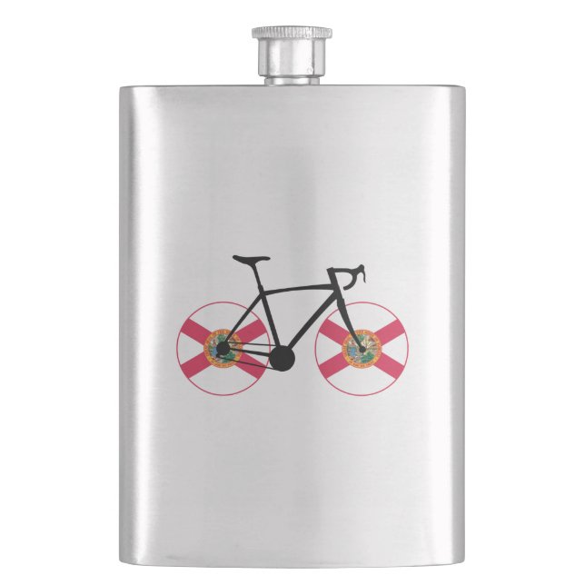 Florida Flag Cycling Flask (Front)
