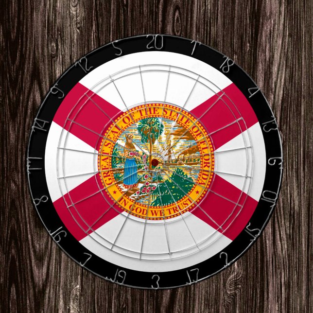 Florida Flag Dartboard & Florida / USA game board (Creator Uploaded)