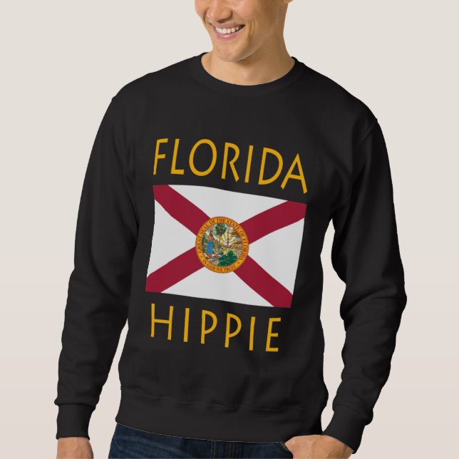 Florida Flag Hippie Sweatshirt (Front)