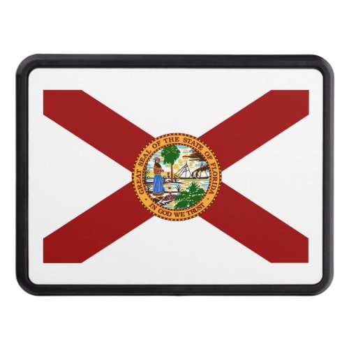 Florida flag hitch cover