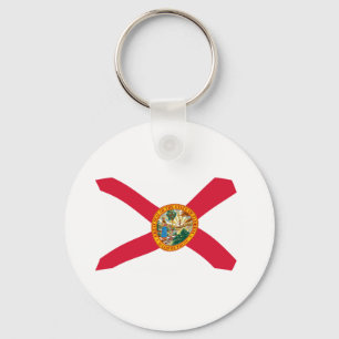 Florida Flag Keychain
