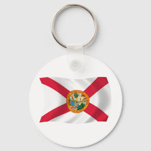Florida Flag Keychain