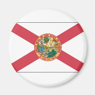 Florida flag magnet