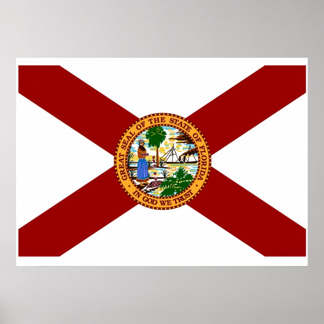 Florida flag poster (Front)