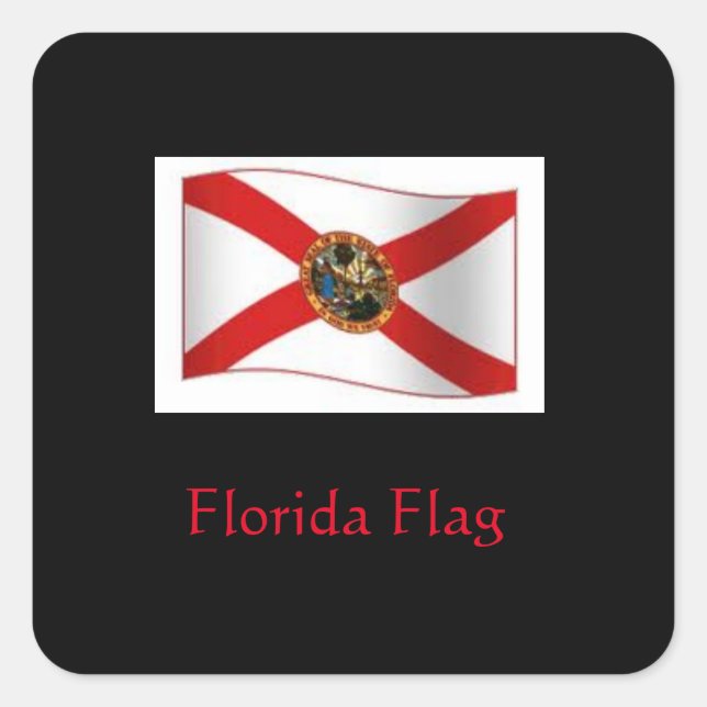 Florida Flag Sticker (Front)