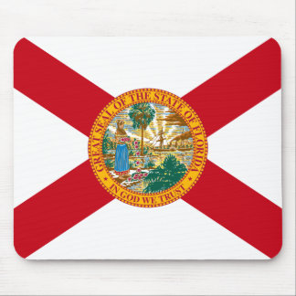 Florida Flag: The Sunshine State of Floridians Mouse Pad