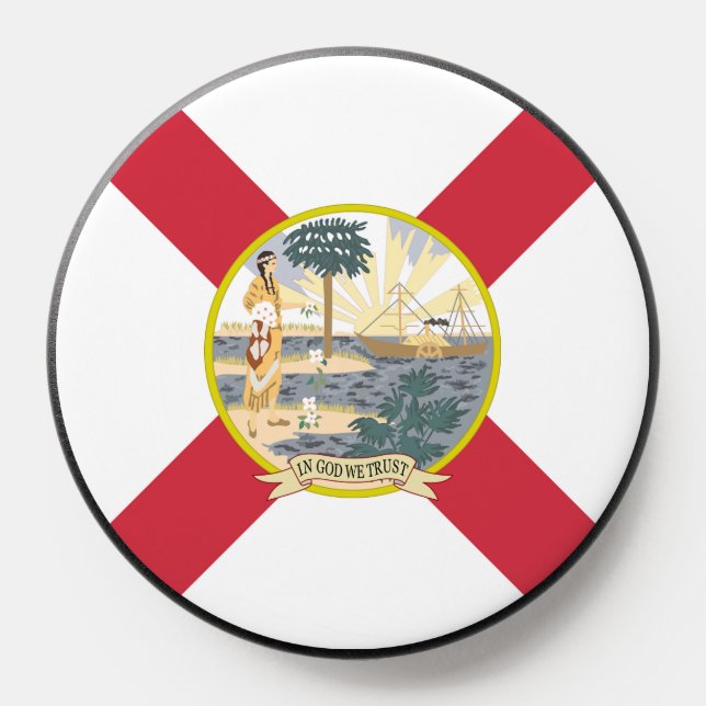 Florida Flag: The Sunshine State of Floridians PopSocket (Popsocket)