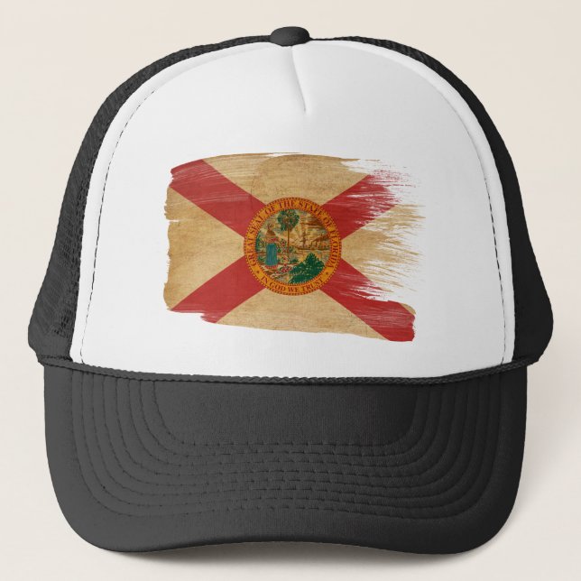 Florida Flag Trucker Hat (Front)
