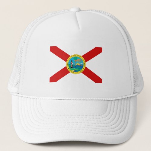 FLORIDA Flag _ Trucker Hat