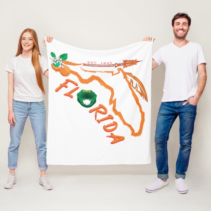 Florida Fleece Blanket