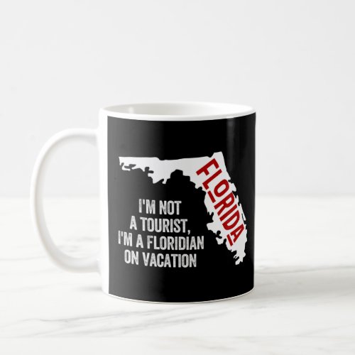 Florida Floridian  State Retro USA geography  Coffee Mug