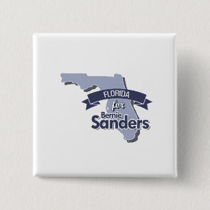 Florida for Bernie Sanders Button
