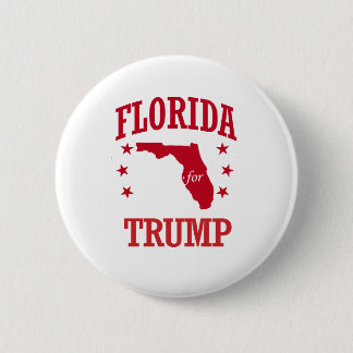 FLORIDA FOR DONALD TRUMP PINBACK BUTTON