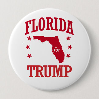 FLORIDA FOR DONALD TRUMP PINBACK BUTTON