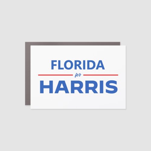 Florida for Kamala Harris Car Magnet