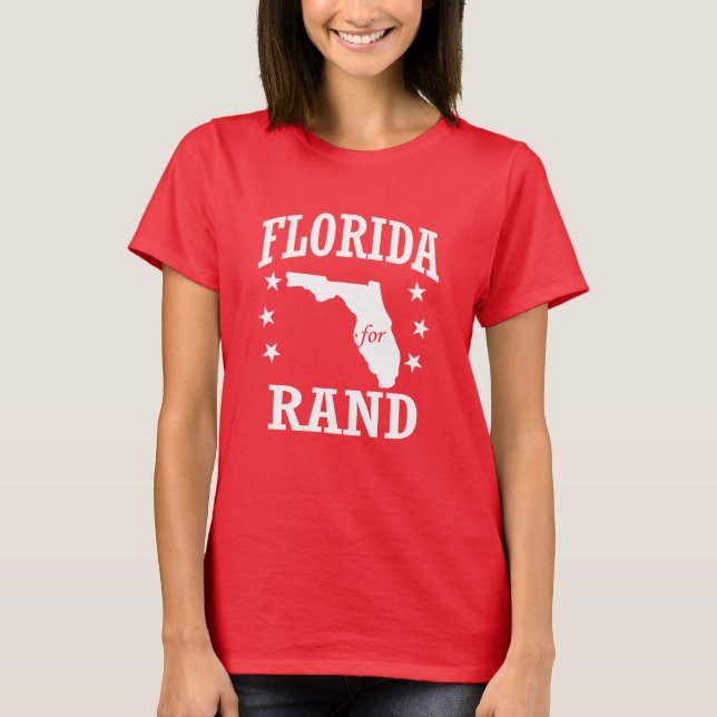 FLORIDA FOR RAND PAUL T-Shirt (Front)
