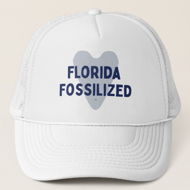Florida Fossilized Meg Tooth Hat (Front)