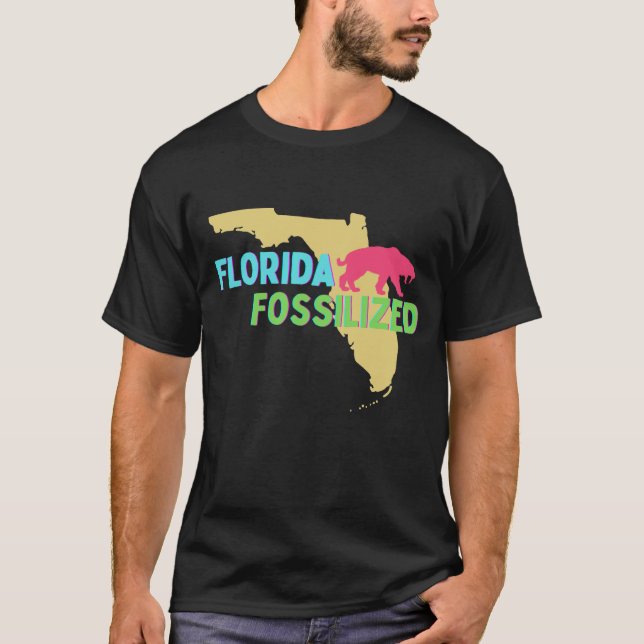 Florida Fossilized Neon T-Shirt (Front)