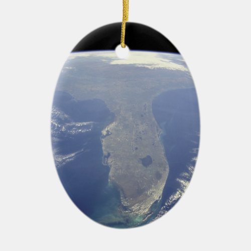 Florida from Space Ornament