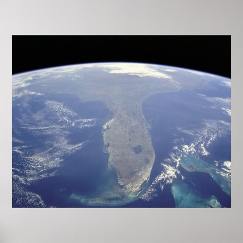 Florida from Space Poster