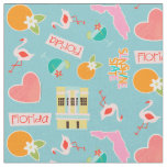 Florida Fun Pattern Fabric