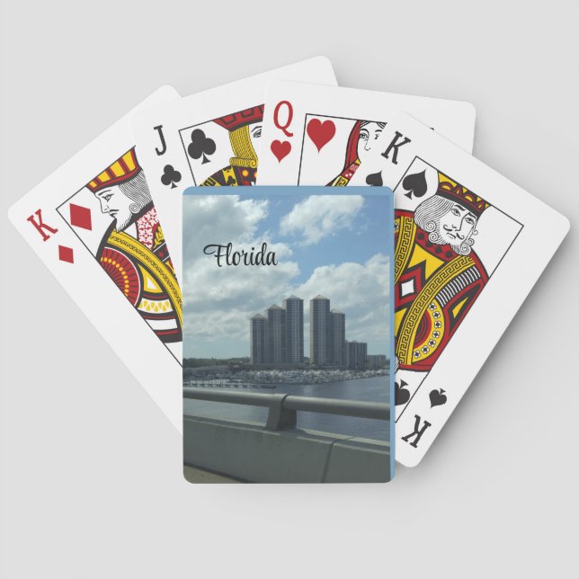 Florida Fun Poker Cards (Back)